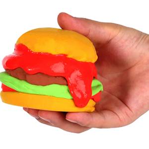 DIY Delicious Restaurant Burger Diy Slime Making <b>Kit</b> Kids Educational Toys Oily Mud - Product Image 3