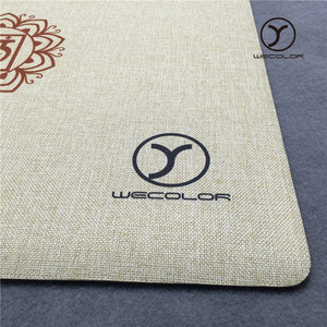 Loại Mới Top Bán Sinh Thái Mặc-Chống Ngọc Tự Nhiên Yoga <span class=keywords><strong>Mat</strong></span> Giá Rẻ Tập Thể Dục Thảm Không Trượt Đay Yoga Cao Su <span class=keywords><strong>mat</strong></span> - Product Image 3