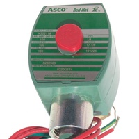 En stock, neuf, jamais utilisé, électrovanne ASCO de type Red Hat, bobine ASCO 8320G174, électrovanne ASCO 2/3 voies