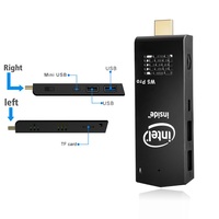 Mini PC Stick Cheersfly W5 Pro de Cuatro Núcleos Sin Ventilador, 2GB/4GB DDR3, 32GB/64GB SSD+HDD, Portátil para Negocios y Hogar, WiFi, Multirregión, Nuevo