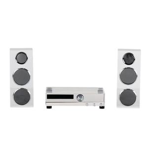 Set di altoparlanti con ornamento di cristallo trasparente moderno creativo per la decorazione del soggiorno in casa o in ufficio - Product Image 1