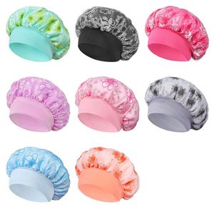 Gorro de Dormir de Seda de Morera Ajustable para el Cuidado de la Piel, Diadema para Dormir, Gorro de Seda Holgado para el Cabello - Product Image 1