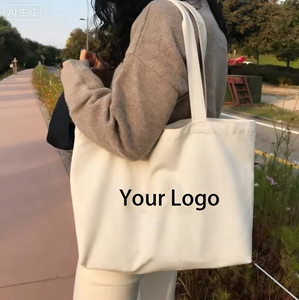 Wholesale Reusable Durable <b>Tote</b> Bag Cotton <b>Canvas</b> Eco-friendly - Product Image 2