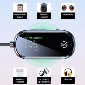 Adaptador Bluetooth 5.4, Compatible con 2 AirPods o Auriculares, Transmisor de Audio Inalámbrico AUX de 3.5mm <span class=keywords><strong>para</strong></span> Viajes, Vuelos, Gimnasio, TV - Product Image 1