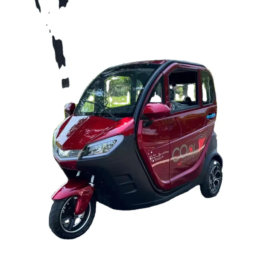 New Style Passenger Fully Enclosed Motor Tricycle Fuel Oil Gasoline Three Wheels Motorcycle For Taxi