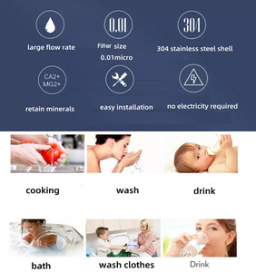 Máy Lọc Nước Toàn Bộ Nhà Có Màng Siêu Lọc PVDF 8000lph Xi Lanh Inox 304 Uf Lọc Nước - Product Image 2