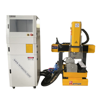 Mini-machine de fraisage et de gravure CNC ATC 5 axes de type 4040 pour le métal