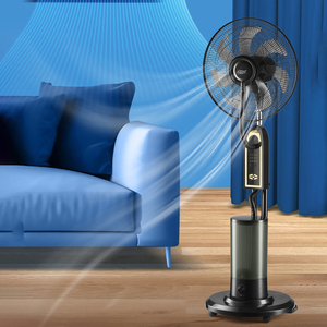 Ventilateur solaire brumisateur 16 pouces avec télécommande et pulvérisation d'eau, modèle SF-1133 – Offre spéciale - Product Image 2