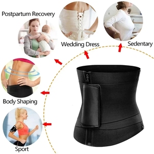 Ceinture sculptante pour le ventre, ceinture de maintien du ventre avec logo, body shaper pour femmes, corset de mise en forme, <span class=keywords><strong>gaine</strong></span> colombienne rose, toucher doux - Product Image 3