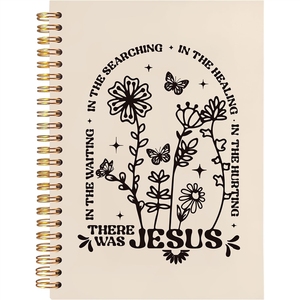 Diario <span class=keywords><strong>de</strong></span> Notas con Tapa Dura <span class=keywords><strong>de</strong></span> PU con Diseño Floral Boho Cristiano para Mujer - Regalo con Logotipo Personalizado, Colores y Tamaños Personalizables, 50 Hojas - Product Image 1