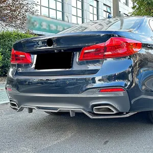 ลิ้นกันชนหลังรถยนต์ สำหรับรถยนต์ซีรีส์ 5 รุ่น G30 LCI ปี 2018-2023 สไตล์ M Sport ดิฟฟิวเซอร์กันชนล่าง อุปกรณ์ตกแต่งภายนอก - Product Image 4