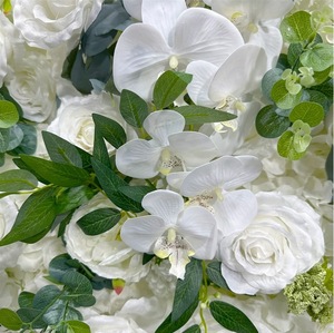Wedding Simulation <b>Flower</b> Wall Wedding Hall Background Wall Rose <b>Flower</b> Wall Decoration <b>Artificial</b> <b>Flower</b> - Product Image 5