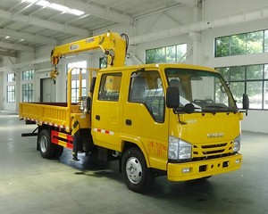 Grue hydraulique polyvalente mobile de 1000kg montée sur camionnette grue de levage <span class=keywords><strong>bob</strong></span> 1 tonne - Product Image 1