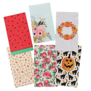 <span class=keywords><strong>Serviettes</strong></span> en <span class=keywords><strong>papier</strong></span> imprimées personnalisées pour cocktails, restaurants, fêtes de Noël, couleur rouge - Product Image 6