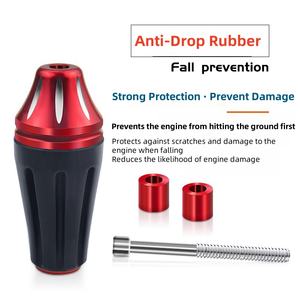 Motorcycle <b>Parts</b> Rear Crash Pad Motorcycle Crash Bars Exhaust Pipe Crash Guard - Product Image 5