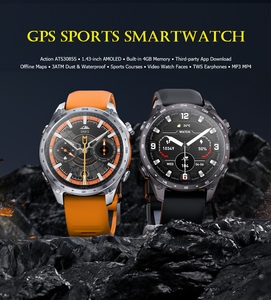 Reloj Inteligente <span class=keywords><strong>GPS</strong></span> Resistente con Barómetro y Brújula, Carga Magnética para Deportes al Aire Libre y Natación - Product Image 5