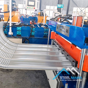 เครื่องทำแผ่นหลังคาโลหะแบบจีบขึ้นรูปอัตโนมัติสีไฮดรอลิก - Product Image 5