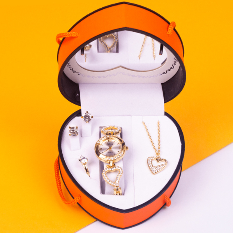 Coffret cadeau amour jaune