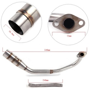 Scarico per Accessori Moto Sistema Marmitta di Scarico per Honda SH125 SH150 2017-2022 Marmitta di Scarico Escape SH 125i <span class=keywords><strong>150i</strong></span> - Product Image 4