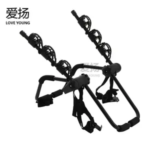 Support de vélo pour hayon de voiture à <span class=keywords><strong>3</strong></span> emplacements, fixation sur <span class=keywords><strong>attelage</strong></span>, moins cher - Product Image 1