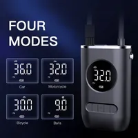 New Design 12v Wireless Car Air Pump 4000mAh Digital Rechargeable Tires Inflator 70W Air Compressor Pump