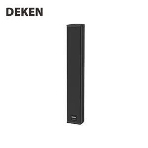 DEKEN SHOW Q20 Speaker Kolom Array Mini, sistem Speaker Kolom 8 Unit rentang penuh frekuensi 320W 4 ohm konferensi profesional