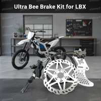 Conjunto de Freno Trasero Hidráulico de Alto Rendimiento para Motocicleta Eléctrica Sur-Ron Ultra Bee, Kit Completo de Actualización de Frenos