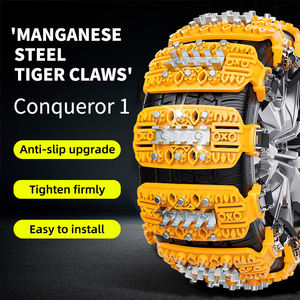 Direkt vom Hersteller: Hochwertige Anti-Rutsch-Kette, Raupenketten-Typ, Universelle Tigerkralle-Schneekette zum Eisbrechen im Winter - Product Image 1