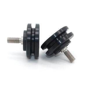 Poleas de POM con Recubrimiento de Rodamiento, Suministro Directo de Fábrica, Acero Inoxidable, Ranura en V, Guías para Equipos Deportivos, Cuerdas, Ruedas - Product Image 1