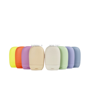 Botellas de plástico vacías con orificio para mascotas de 50ml, fácil de apretar, reutilizable, cosmética, cuidado de la piel, loción, crema, tubo, contenedor, tornillo personalizado - Product Image 2