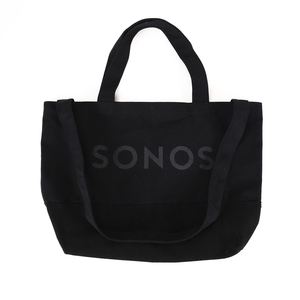 Bolso de compras de algodón de lona de Fin de Semana Grande para mujer de gran tamaño con logotipo personalizado bolso escolar de moda para mujer - Product Image 4