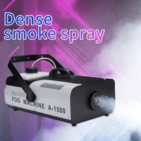 Meilleure vente Style Machine à brouillard 1500W Machine à fumée noire Machines à brouillard de production professionnelle pour scène de fête