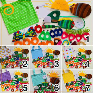 Tablero de Actividades Educativo para Niños Pequeños, Oferta 2024, Juguete Montessori, Accesorios de Fieltro para Niños - Product Image 6