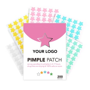 Patch anti-acné étoile anti-acné pour le visage, soins de la peau végétaliens, patch hydrocolloïde pour boutons d'acné, vente en gros de marque privée - Product Image 5