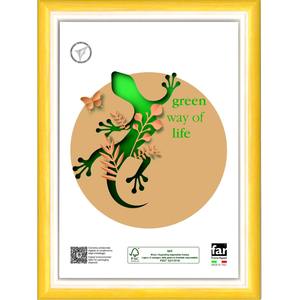 MADERA AMARILLA Y MARCO DE BATIK CRYLEX 20X30CM - Product Image 1