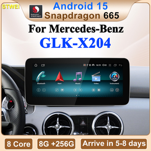 Reproductor Multimedia para Auto CNSTWE Qualcomm 665 de 12.3 Pulgadas con Android 14, GPS, CarPlay Inalámbrico, Android Auto y MP3 para Mercedes-Benz GLK-X204 - Product Image 2