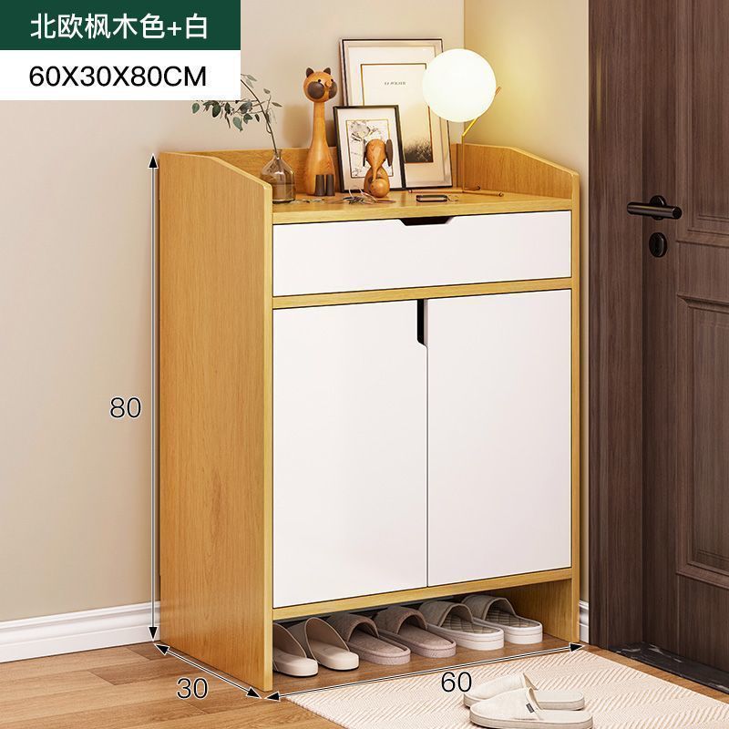 [2 ประตู 1 ลิ้นชัก] 60CM สีเมเปิ้ลนอร์ดิก