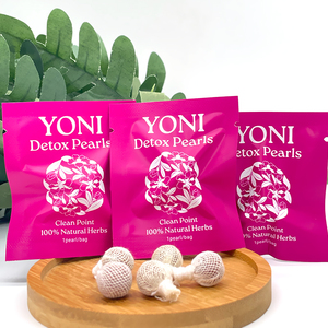 Perles de désintoxication Yoni, tampon à base de plantes, nettoyage vaginal, contrôle des odeurs, prévention bactérienne, resserrement vaginal, herbes 100% naturelles - Product Image 3