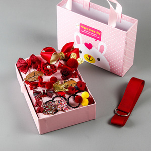 Lot de Mini Barrettes à <span class=keywords><strong>Cheveux</strong></span> Personnalisées en Tissu pour Bébés et Filles, Accessoires de Coiffure en Gros avec Fleurs, Roses et Cerises - Product Image 5