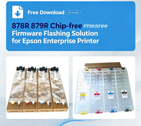 Solución de Flasheo de Firmware sin Chip M WEL-TRY 878R 879R para Impresora Empresarial Epson 878R 879R, Funciona sin Chip