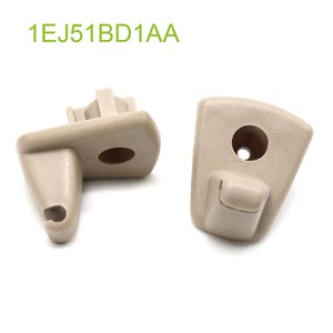 คลิปหนีบบังแดด Chrysler รุ่น 1EJ51BD1AA สีเทาเบจ ทำจากพลาสติกไนลอน POMPP สำหรับตกแต่งภายในรถยนต์ - Product Image 4