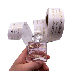 Tùy Chỉnh In Chất Lượng Cao Không Thấm Nước PVC/Vinyl/Trong Suốt Rõ Ràng Nhãn Dán Nhãn Cho Chai Nước Hoa Và Jar - Product Image 1