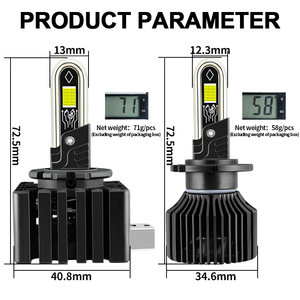 Nuevos Faros LED con Tubo de Cobre en U Serie D Canbus 12V de Alto Brillo D1S D2S D3S D5S D4S para Accesorios de Coche - Product Image 6