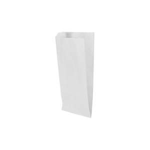 Sacchetti di Carta Kraft Bianca 12x26 Cm per Imballaggio e Trasporto Alimenti - Product Image 1