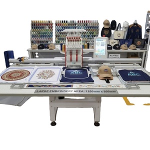 Máquina de Bordar Computarizada Dahao A15 de 1 Cabezal y 12 Colores para Uniformes - Product Image 1
