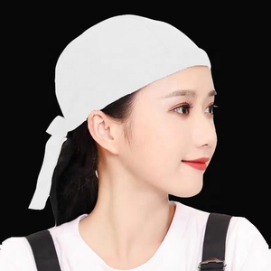 Chapeau de chef réglable de cuisine japonaise et de restaurant occidental casquette de style coréen tissu sergé accessoires en stock pour l'exportation à l'étranger - Product Image 5
