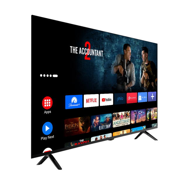 Cheap Price 32" Private Brand Logo LED TV 32 43 50 55 65 Inch 4K Smart TV Supplier
