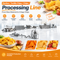Équipement d'extrusion à double vis Doritos - Échangeur de chaleur automatique multifonctionnel pour céréales, crème glacée, chips de maïs en acier inoxydable 304