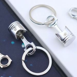 Porte-clés en métal pour pièces automobiles : Boîte de vitesses manuelle, Rotor de frein, Roue, Pneu, Jante, Moteur, Piston, Clé - Vente en gros usine - Product Image 3