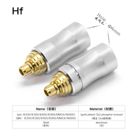 Hf 2 Pin 0.78mm konektor elektronik konsumen Audio Jack Speaker Terminal